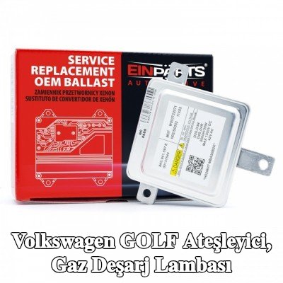 EINPARTS Ateşleyici, gaz deşarj lambası — Volkswagen Golf
