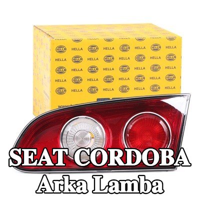 HELLA Arka lamba Sağ, ampul yuvası olmadan, ampuller olmadan — SEAT Cordoba