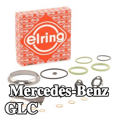 ELRING مجموعة التثبيت, الشاحن مع الحشيات/الأختام, مع مسامير/براغي — 2016 Mercedes-Benz Glc