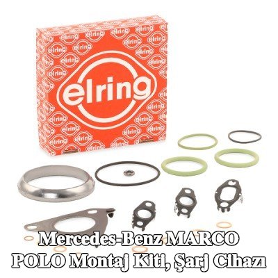 ELRING Montaj Kiti, conta/sızdırmazlık elemanları ile şarj cihazı, cıvata/vida ile — Mercedes-Benz Marco Polo