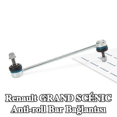 LEMFÖRDER Ön aks sol anti-roll bar bağlantısı, Ön Aks Sağ, 274mm — Renault Grand Scénic