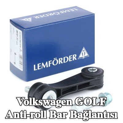 LEMFÖRDER Ön aks sol anti-roll bar bağlantısı, Ön Aks Sağ, Plastik — 2000 Volkswagen Golf
