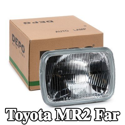 ABAKUS Far Sol, Sağ, H4, ampul içermez, ampul yuvası olmadan — Toyota Mr2