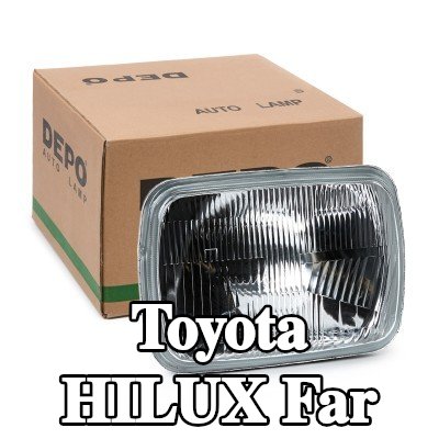 ABAKUS Far Sol, Sağ, H4, ampul içermez, ampul yuvası olmadan — 2002 Toyota Hilux