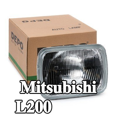 ABAKUS المصباح الأمامي الأيسر, يمين, H4, بدون لمبة, بدون حامل لمبة — 2002 Mitsubishi L200