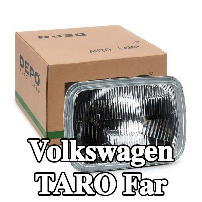 ABAKUS Far Sol, Sağ, H4, ampul içermez, ampul yuvası olmadan — Volkswagen Taro