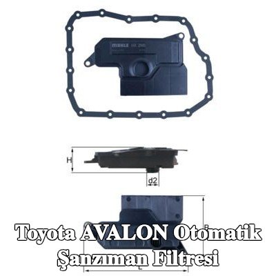 MAHLE Conta/sızdırmazlık elemanlı otomatik şanzıman filtresi — Toyota Avalon