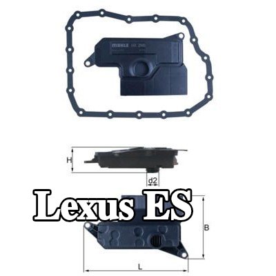 MAHLE فلتر ناقل الحركة الأوتوماتيكي مع حشية/مانع تسرب — 2011 Lexus Es