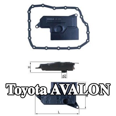 MAHLE فلتر ناقل الحركة الأوتوماتيكي مع حشية/مانع تسرب — Toyota Avalon