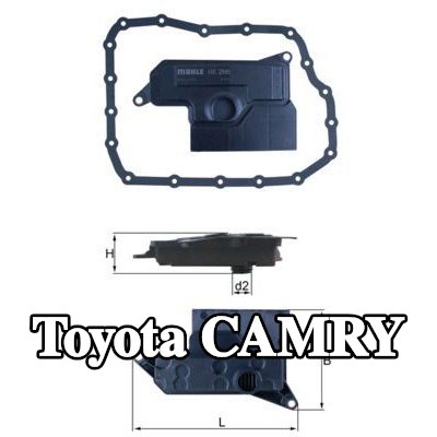 MAHLE فلتر ناقل الحركة الأوتوماتيكي مع حشية/مانع تسرب — 2010 Toyota Camry