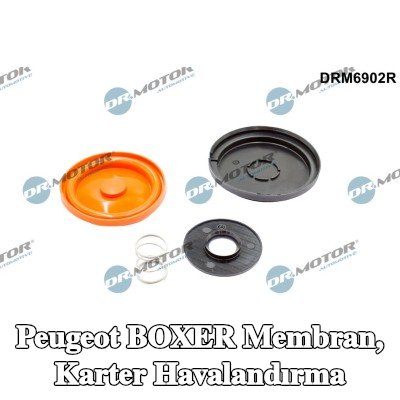 DR.MOTOR AUTOMOTIVE Membran, karter havalandırma — Peugeot Boxer