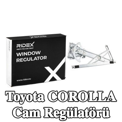 RIDEX Cam regülatörü Sağ Ön, Elektrikli, elektrik motoru olmadan — Toyota Corolla