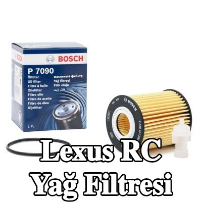 BOSCH Contalı/sızdırmazlık elemanlı yağ filtresi — Lexus Rc