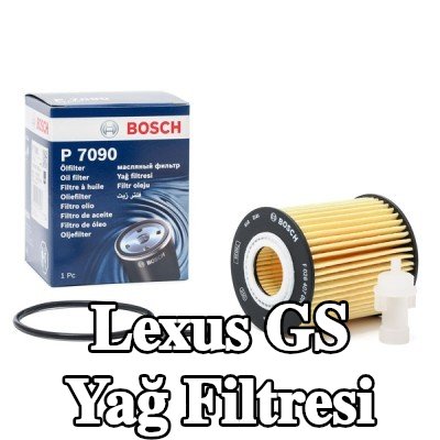 BOSCH Contalı/sızdırmazlık elemanlı yağ filtresi — Lexus Gs