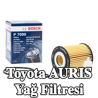 BOSCH Contalı/sızdırmazlık elemanlı yağ filtresi — 2014 Toyota Auris