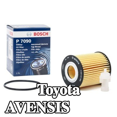 BOSCH فلتر الزيت مع حشوات/أختام — Toyota Avensis