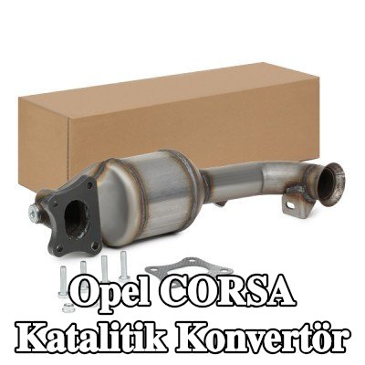 RIDEX Sabitleme/montaj malzemesi dahil katalitik konvertör, montaj parçaları ile — Opel Corsa