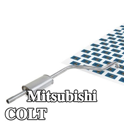 VEGAZ كاتم الصوت الأمامي — Mitsubishi Colt
