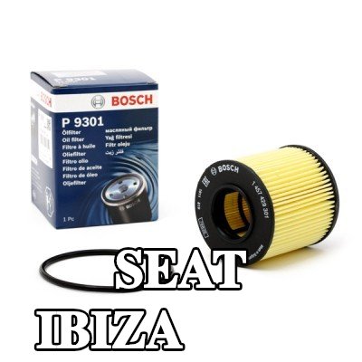 BOSCH فلتر الزيت مع حشية/مانع تسرب — 2012 SEAT Ibiza