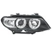 HELLA Far Sağ, H1, H10W, H7, H7/H1, PY21W, ampullü, far seviyeleme motorlu, Gösterge Rengi: şeffaf — 2000 BMW X5 (3)