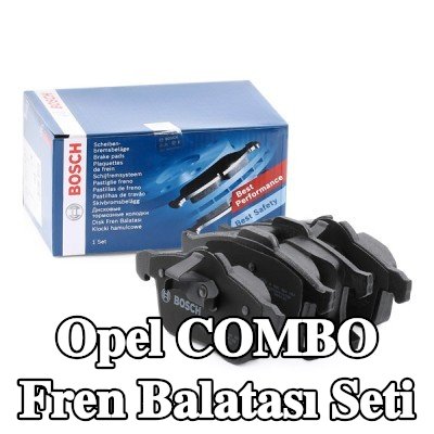 BOSCH Fren balatası seti 19, 3mm, montaj kılavuzu ile — Opel Combo