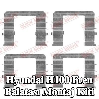 QUICK BRAKE Fren balatası montaj kiti — Hyundai H100