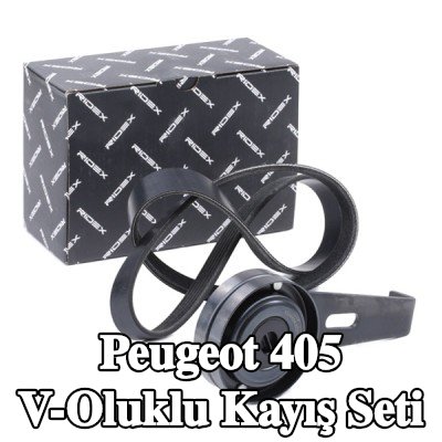 RIDEX V-Oluklu Kayış Seti — 1990 Peugeot 405