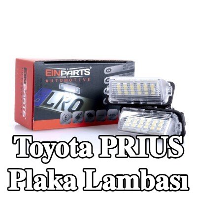 EINPARTS Plaka lambası — Toyota Prius