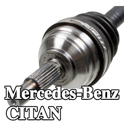 FEBI BILSTEIN عمود الدفع للمحور الأمامي الأيمن, مع صمولة — Mercedes-Benz Citan