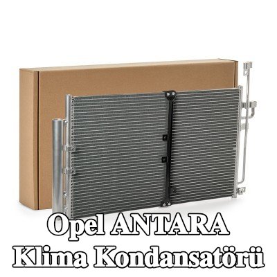 RIDEX Klima kondansatörü 670 x 395 x 16 mm, kurutuculu — 2012 Opel Antara