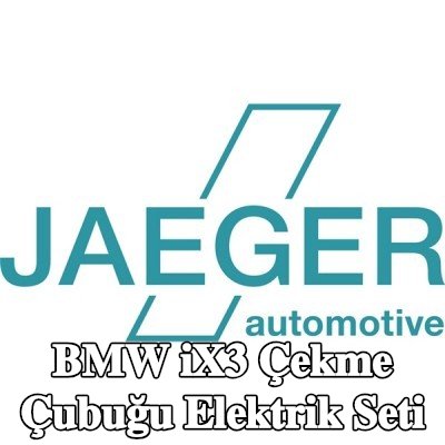 JAEGER Elektrikli çekme çubuğu kiti Etkinleştirme gerekmez, Premium — BMW iX3
