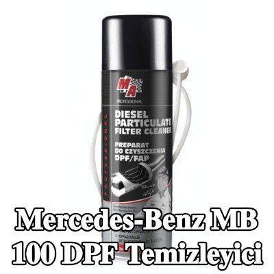 MA PROFESSIONAL DPF temizleyici DPF CLEANER — Mercedes-Benz Mb 100
