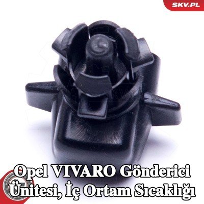ESEN SKV Gönderici ünitesi, iç ortam sıcaklığı — 2012 Opel Vivaro