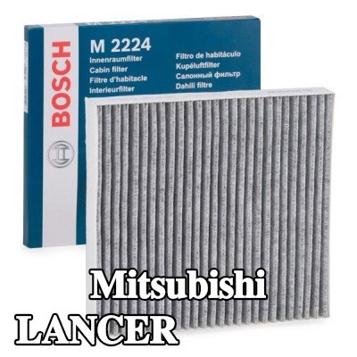 BOSCH مرشح حبوب اللقاح مرشح الكربون المنشط — Mitsubishi Lancer