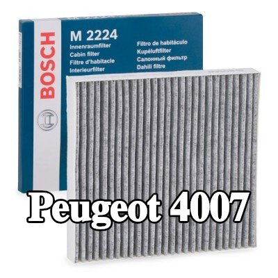 BOSCH مرشح حبوب اللقاح مرشح الكربون المنشط — Peugeot 4007