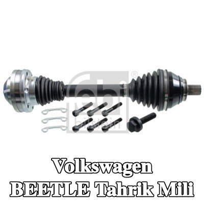 FEBI BILSTEIN Tahrik mili Ön Aks Sol, cıvata/vida ile — Volkswagen Beetle