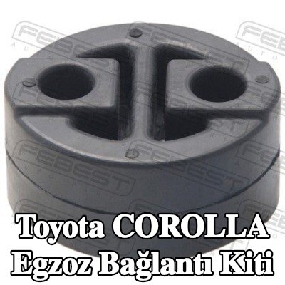 FEBEST Egzoz bağlantı kiti Orta — Toyota Corolla