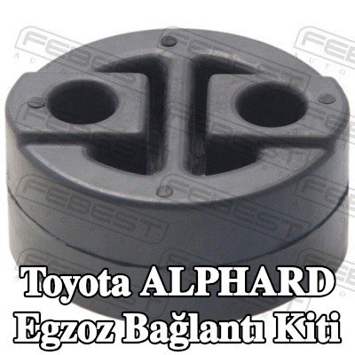 FEBEST Egzoz bağlantı kiti Orta — Toyota Alphard