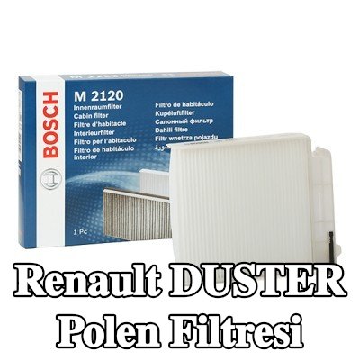 BOSCH Polen filtresi Partikül Filtresi — 2012 Renault Duster