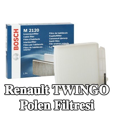 BOSCH Polen filtresi Partikül Filtresi — 2012 Renault Twingo
