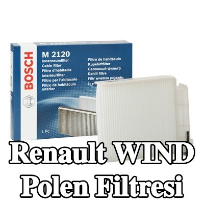 BOSCH Polen filtresi Partikül Filtresi — Renault Wind