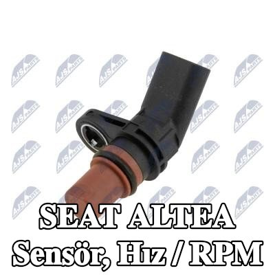 NTY Sensör, hız / RPM — SEAT Altea