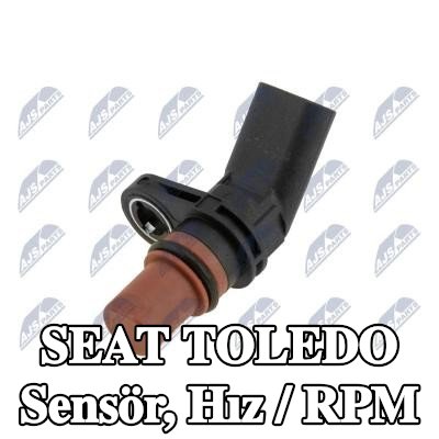 NTY Sensör, hız / RPM — SEAT Toledo