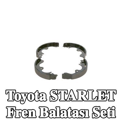 BOSCH Fren Balatası Seti — Toyota Starlet