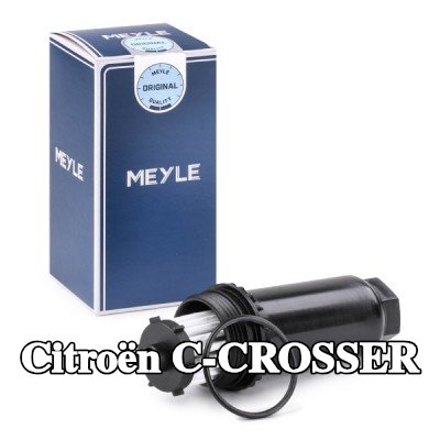 MEYLE فلتر ناقل الحركة الأوتوماتيكي مع حشية/مانع تسرب, غلاف بداخل أسود, مع حلقة مانعة للتسرب, ORIGINAL Quality — 2007 Citroën C-crosser