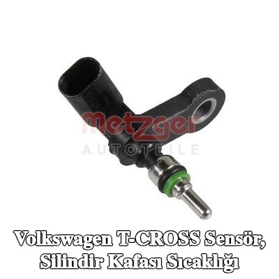 METZGER Sensör, silindir kafası sıcaklığı — Volkswagen T-cross