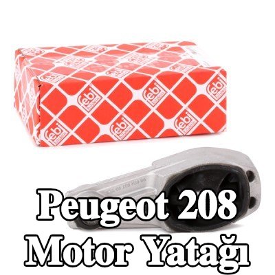 FEBI BILSTEIN Motor yatağı Alt, Arka — Peugeot 208