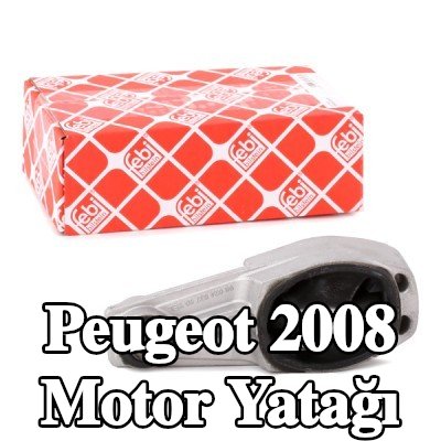FEBI BILSTEIN Motor yatağı Alt, Arka — Peugeot 2008