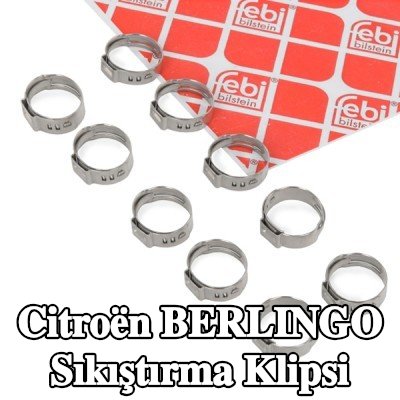 FEBI BILSTEIN Sıkıştırma Klipsi — Citroën Berlingo