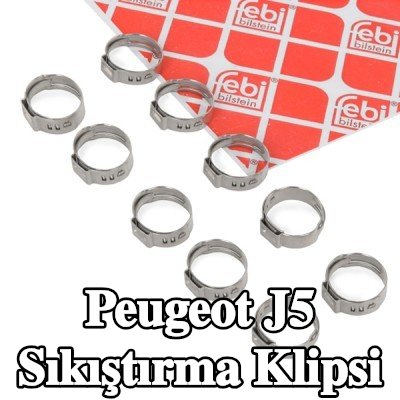 FEBI BILSTEIN Sıkıştırma Klipsi — Peugeot J5